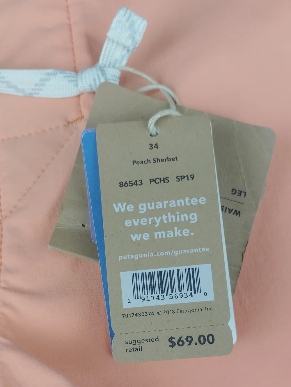 Patagonia Men’s Peach Board Shorts
